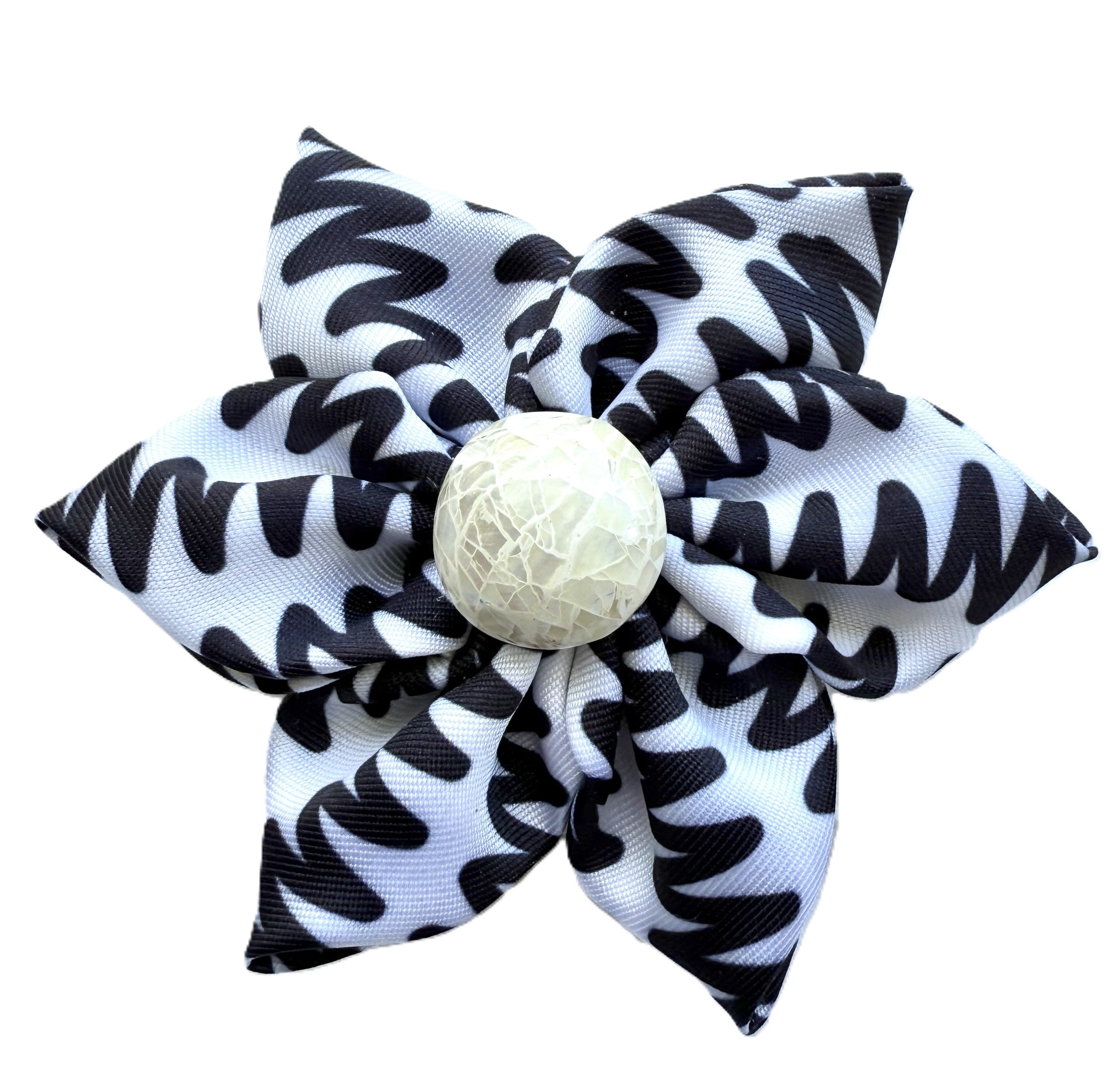 Black N White Flowers