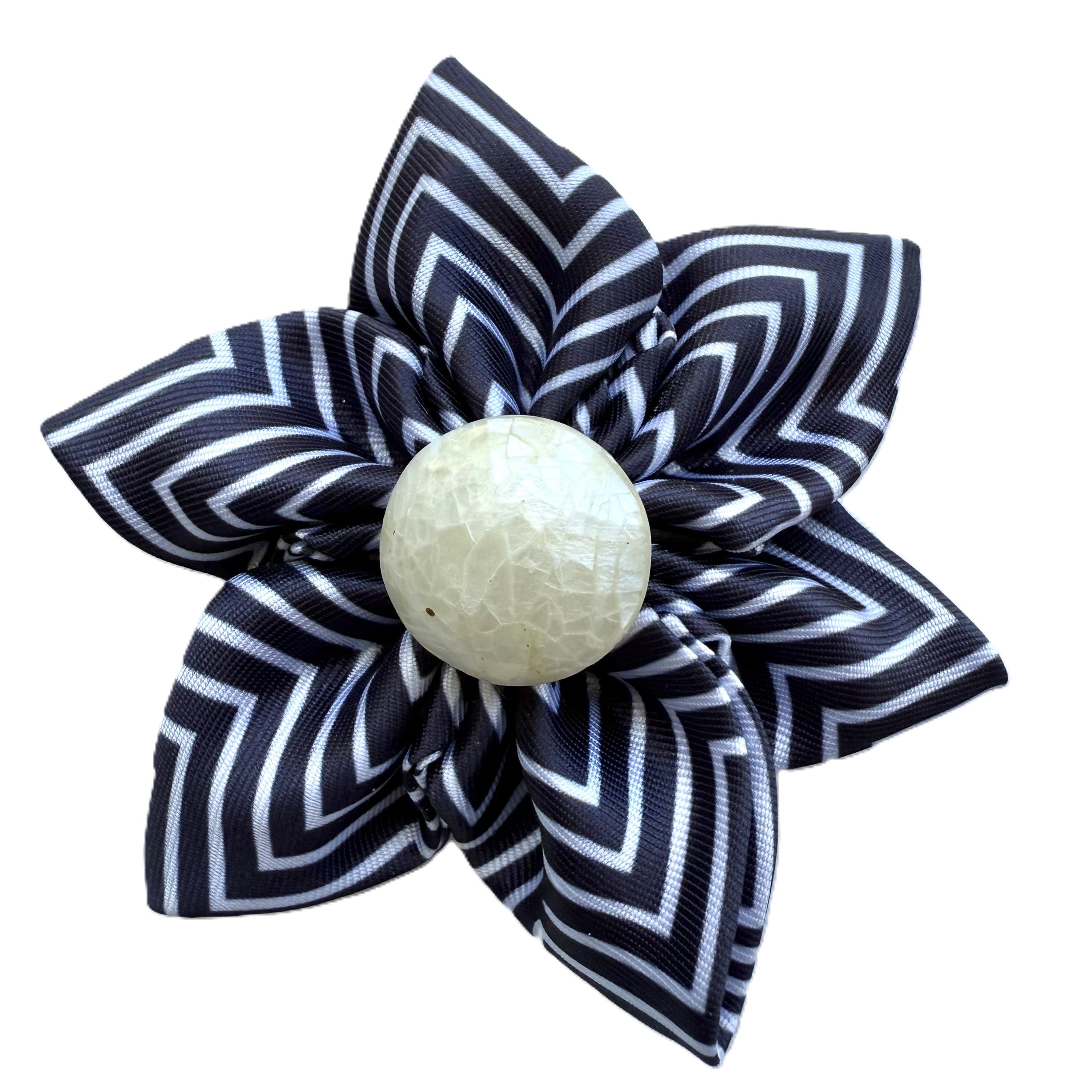 Black N White Flowers