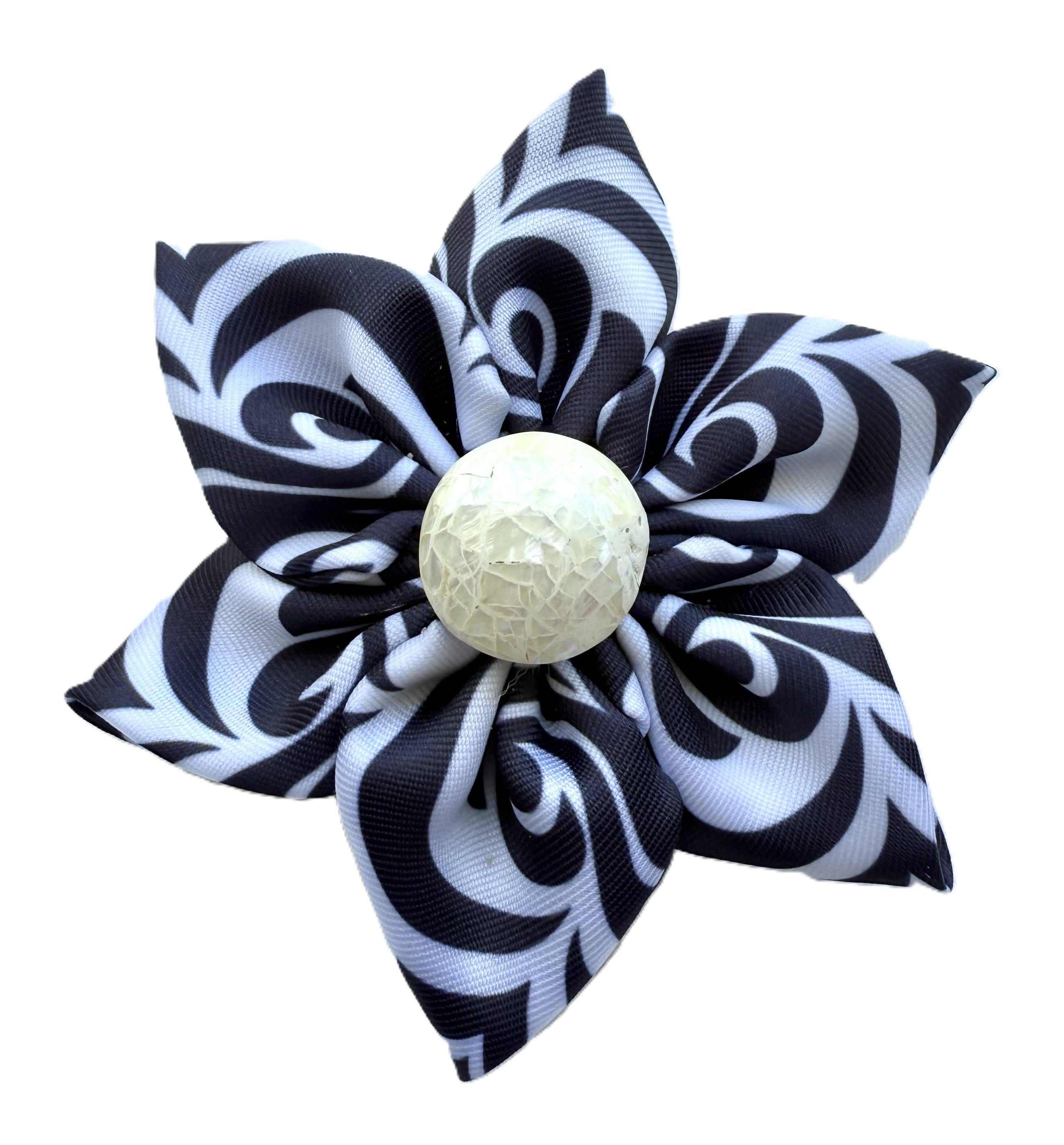Black N White Flowers